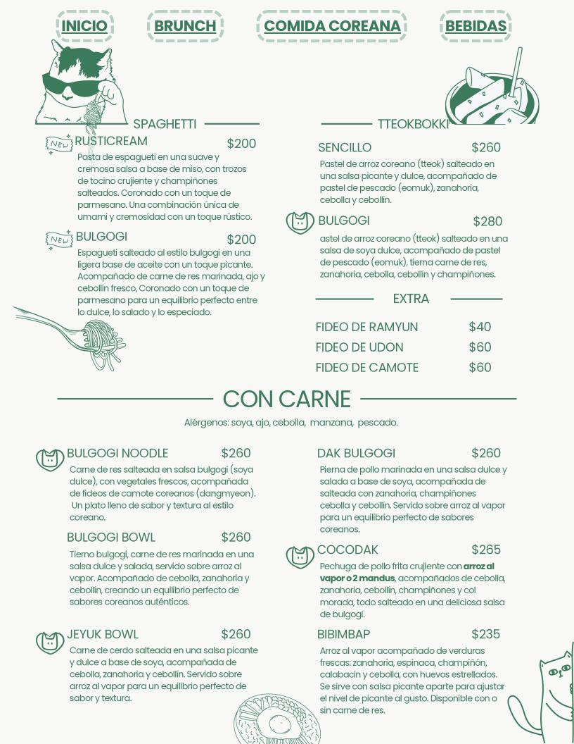 Café Acloma Menu - Image 2
