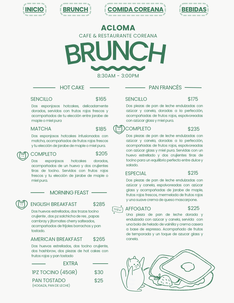 Café Acloma Menu - Image 6